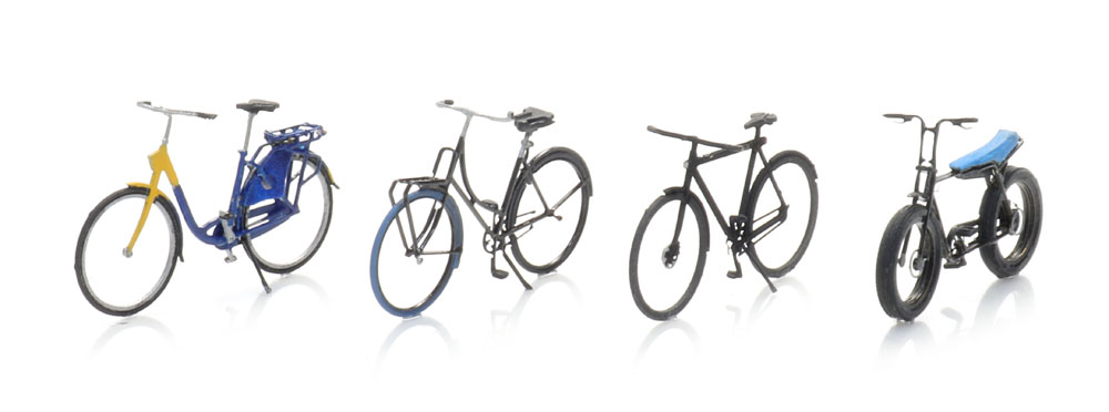 Cyklar, moderna (4st)