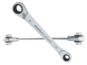 MicroSpeeder Quad, 10 - 13mm / 17 - 19mm