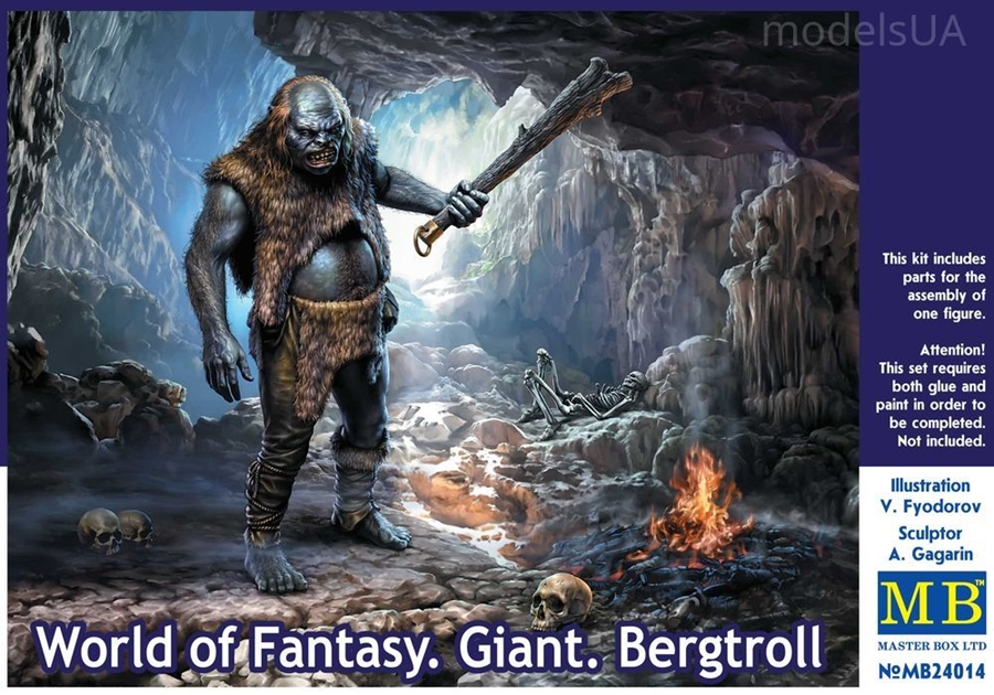 World of Fantasy, Giant. Bergtroll, 1/24