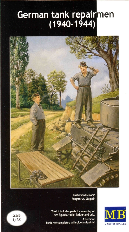 German tank repairmen 1940-1944, 1/35