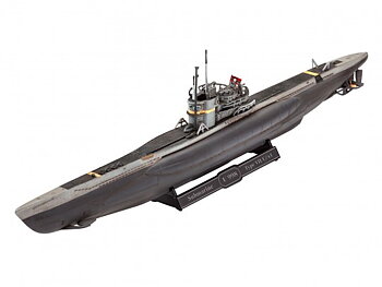 Model set: German Submarine Type VII C/41 1/350