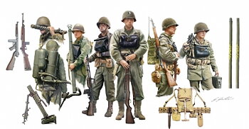 US Infantry on Board (10 Fig.) 1/35