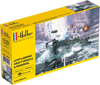 LCVP Landing Craft incl. crew 1/72