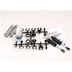 Ultra Shocks (Black, long) front (2), Traxxas
