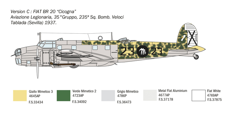 FIAT BR.20 'CICOGNA' 1/72 - 5