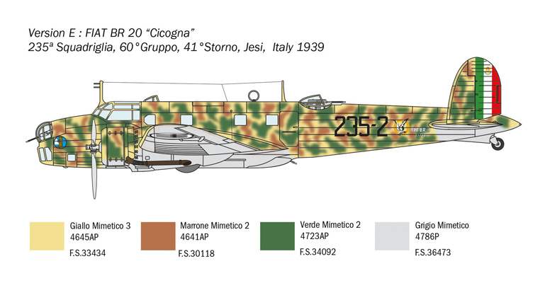 FIAT BR.20 'CICOGNA' 1/72 - 7