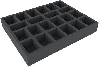 FS050A047 Feldherr foam tray for Warcry - 22 miniatures