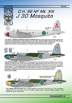 J 30 DH Mosquito 1/32