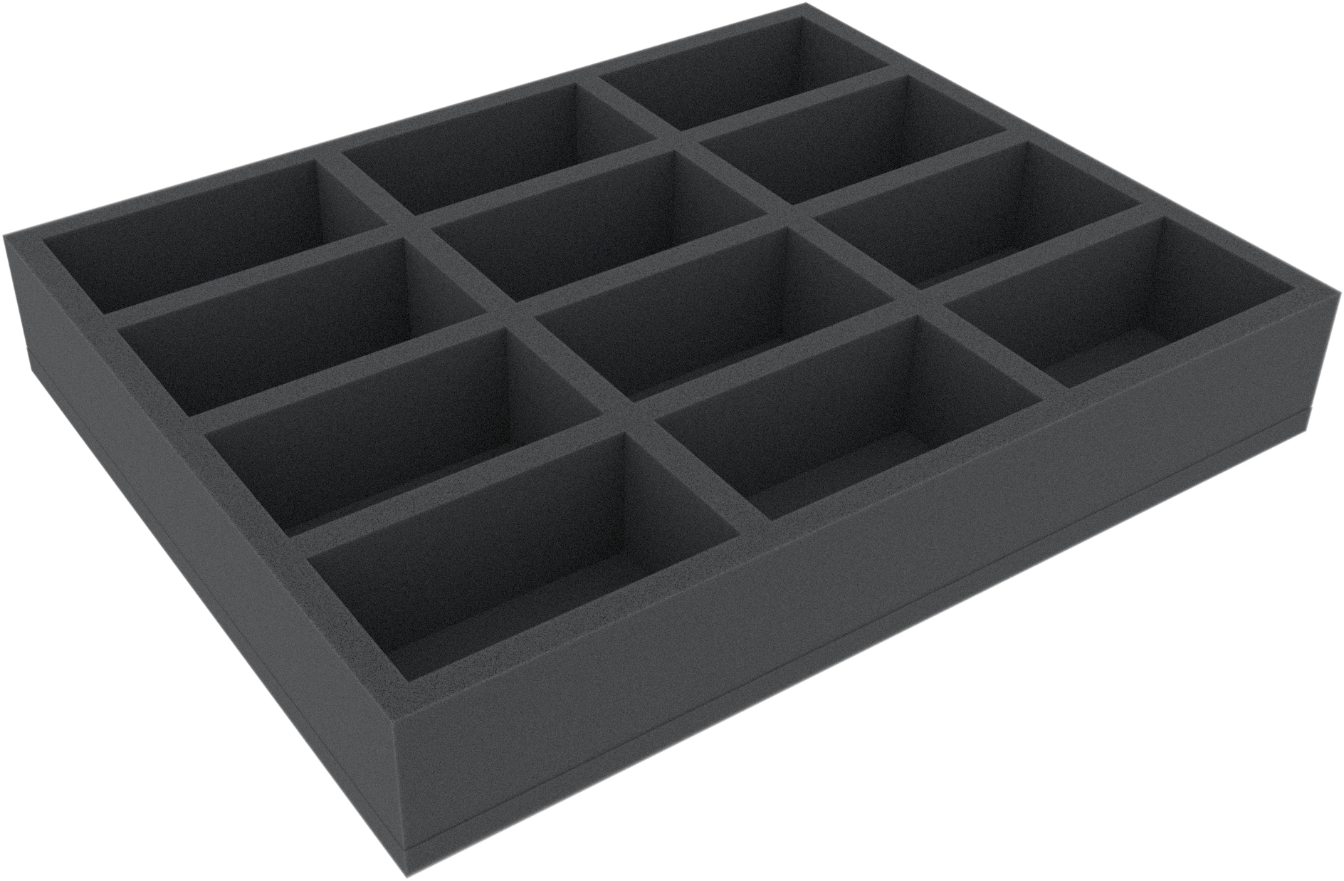 Skumgummi-inrede 345x275x55mm,