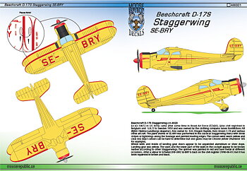 Beech 17 Staggerwing SE-BRY