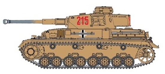 Pz.KpFw IV Ausf.F2, 1/72