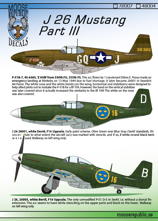 J 26 Mustang Part 3 1/48