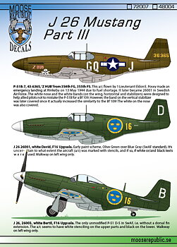 J 26 Mustang Part 3 1/48