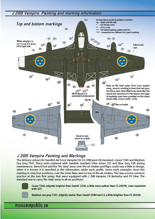 J 28B Vampire 1/48 - 3