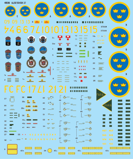 AJ/SF/SK 37 Viggen 1/48 - 4