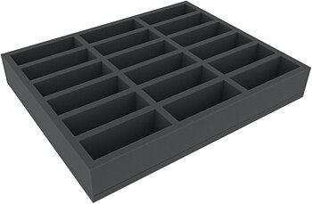Skumgummi-inrede 345x275x50mm,
