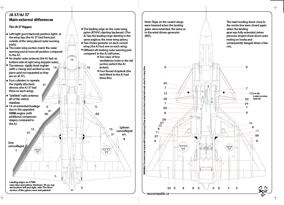 JA 37 Viggen 1/48 - 5