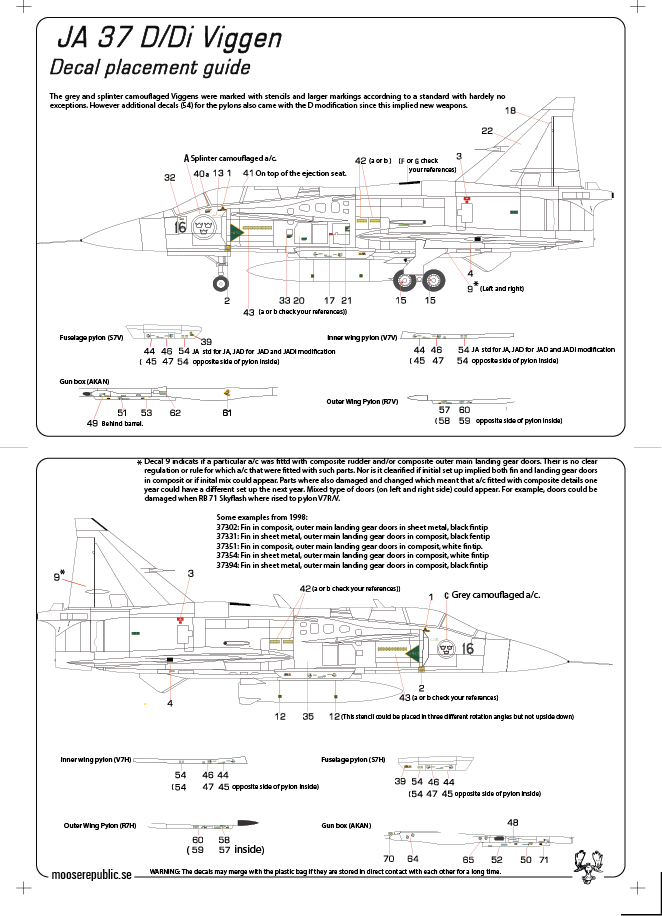 JA 37 Viggen 1/48 - 4