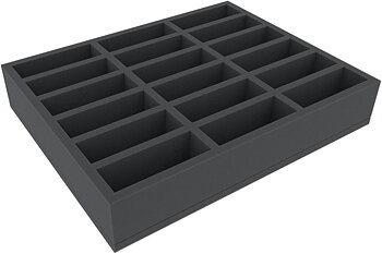 Skumgummi-inrede 345x275x60mm,