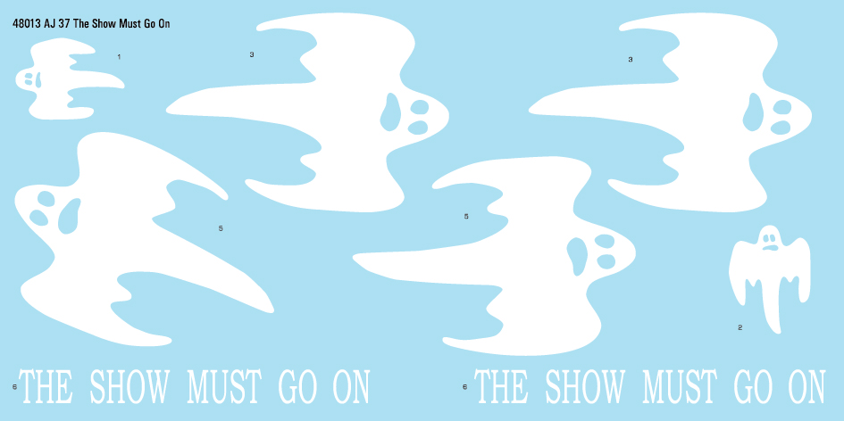AJS 37027 “The Show Must Go On” 1/48 - 5