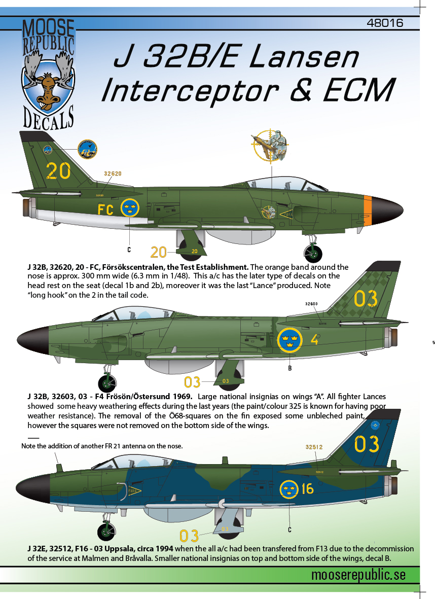 J 32B/E Lansen 1/48