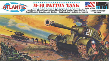 M-46 Patton Tank 1/48