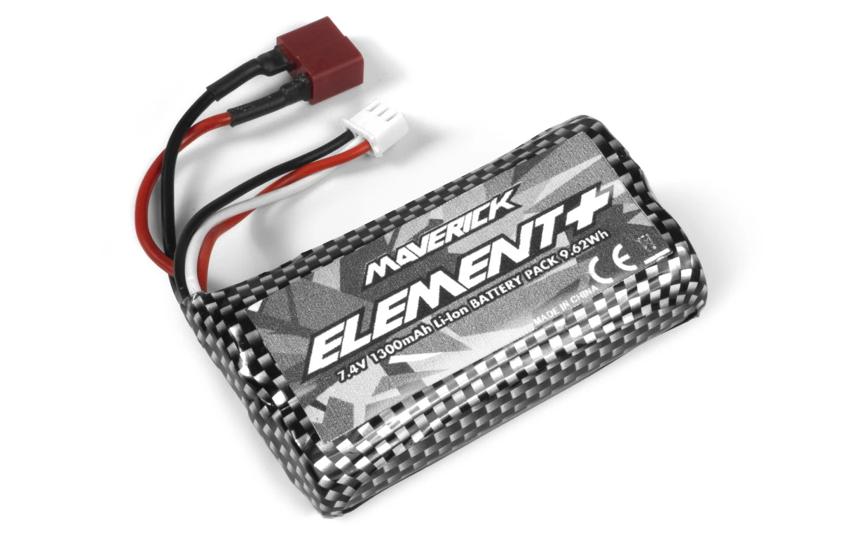 Li-Ion 7.4V 1300mAh , Deans-kontakt