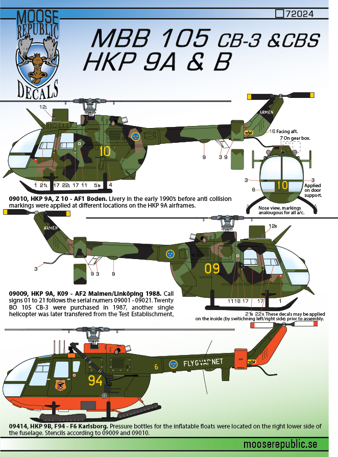 HKP 9A&B MBB BO105 1/48