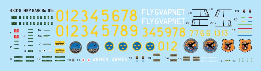 HKP 9A&B MBB BO105 1/48 - 3