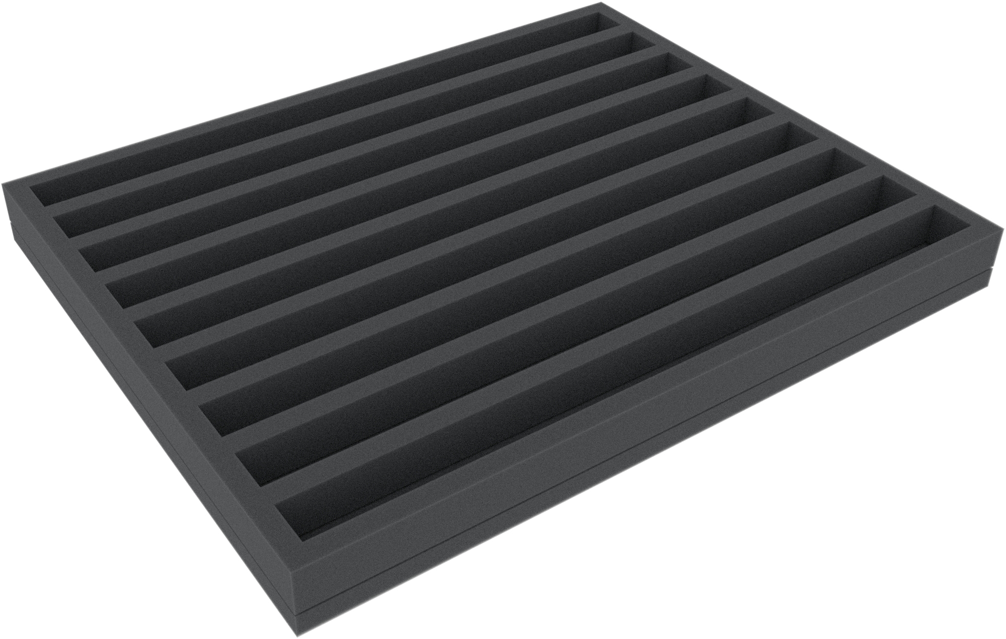 Skumgummi-inrede 345x275x30mm,