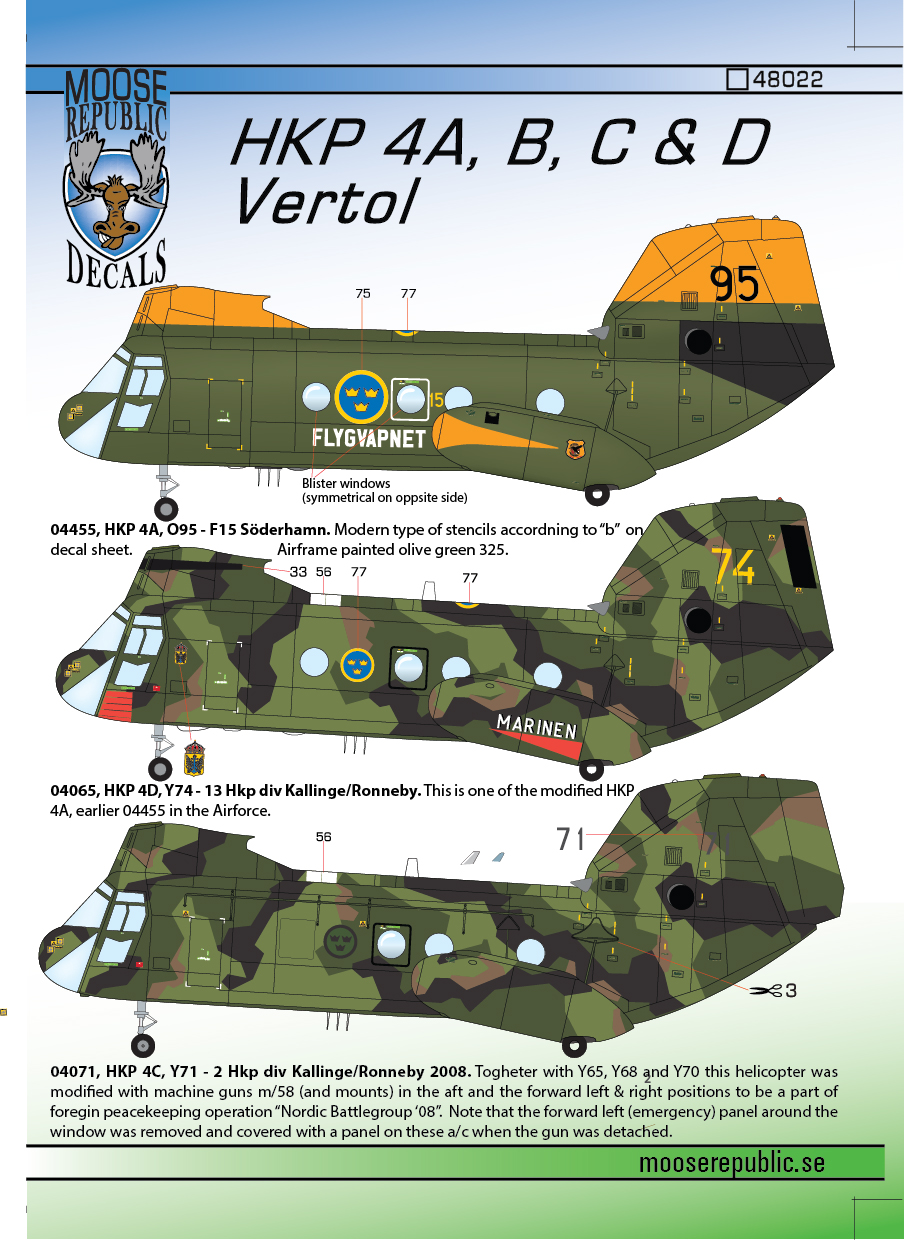 HKP 4 Vertol 1/48