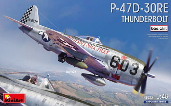 P-47D-30RE Thunderbolt. Basic Kit 1/48