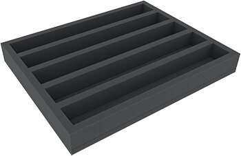 Skumgummi-inrede 345x275x40mm,