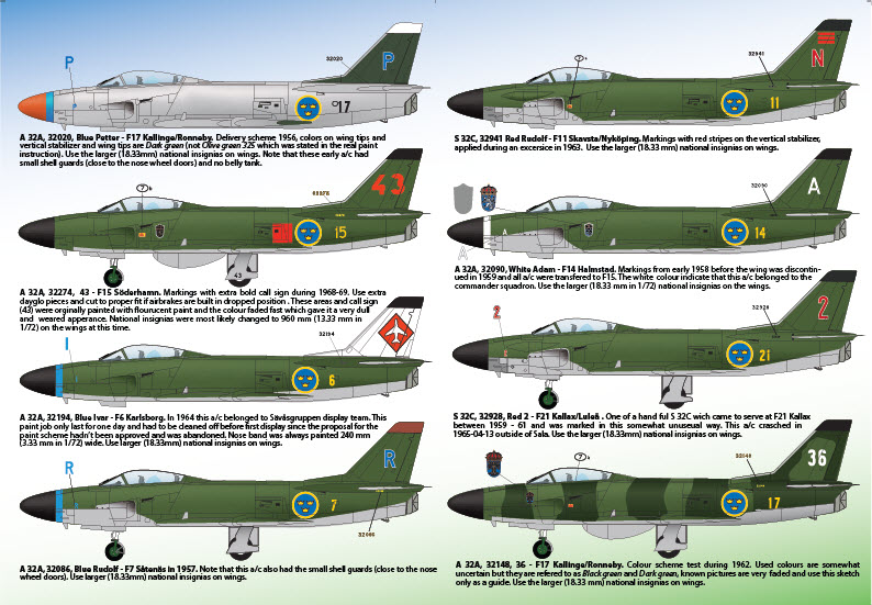 A 32A & S 32C Lansen 1/72 - 3
