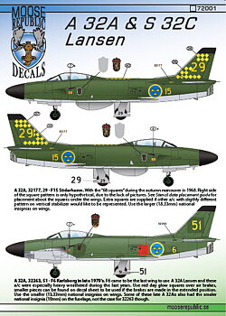 A 32A & S 32C Lansen 1/72