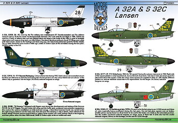 A 32A & S 32C Lansen 1/72