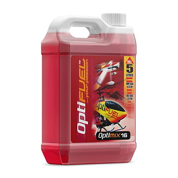 Optimix Fuel 16% Nitro, 18% Klotz oil 5L suitable for Heli