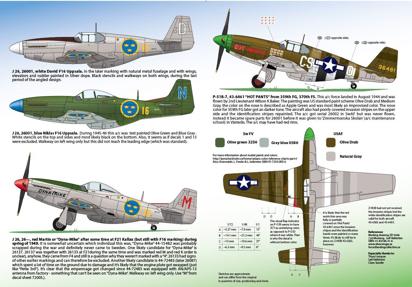J 26 Mustang Part 3 1/72 - 2