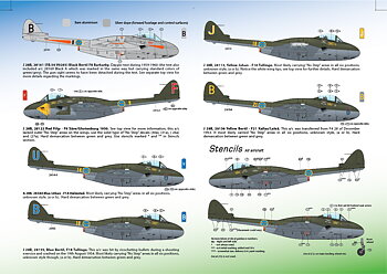 J 28B D.H. Vampire 1/72
