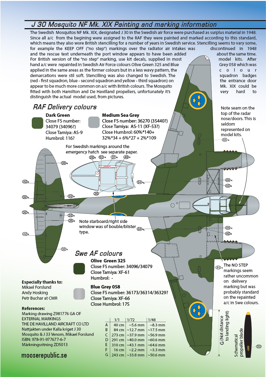 J 30 Mosquito Mk. XIX 1/72 - 3
