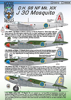J 30 Mosquito Mk. XIX 1/72
