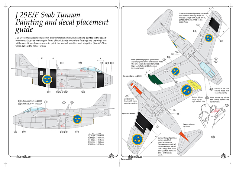 J 29E/F Tunnan Part 2 1/72 - 4