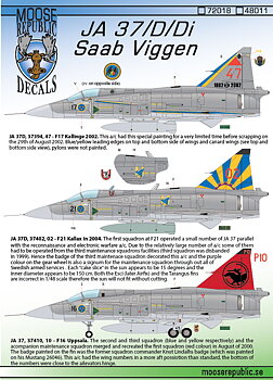 JA 37 Viggen 1/72