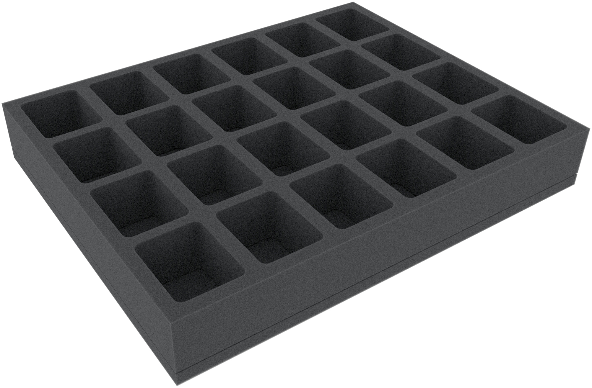 Skumgummi-inrede 345x275x50mm,