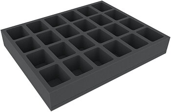 Skumgummi-inrede 345x275x50mm,