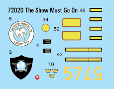 AJS 37027 “The Show Must Go On” 1/72 - 5