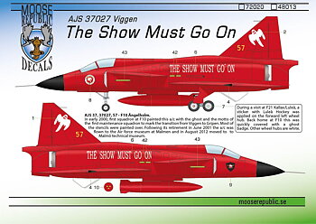 AJS 37027 “The Show Must Go On” 1/72