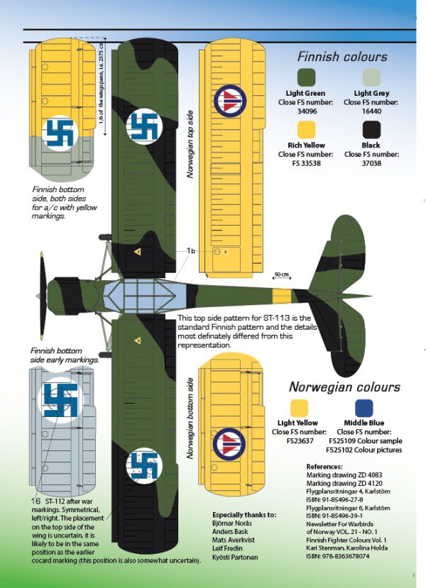 Fiesler Fi 156 Storch Scandinavian Service 1/72 - 3