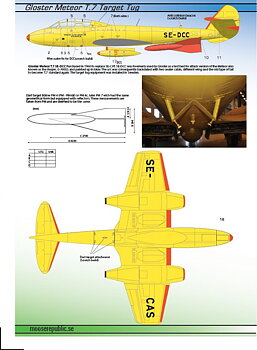 Gloster Meteor T.7 Target Tug