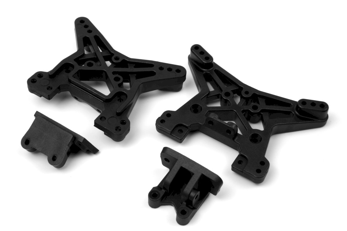 Shock Tower Set Front/Rear, Quantum2 MT/FLUX